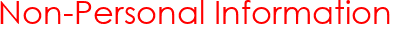 Non-Personal Information